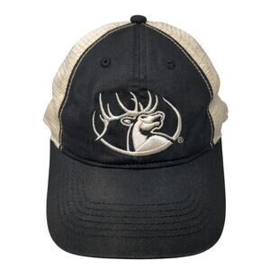 Rymaco Caps & Apparel Snapback Trucker Hat Black One Size Mesh Back Embroidered